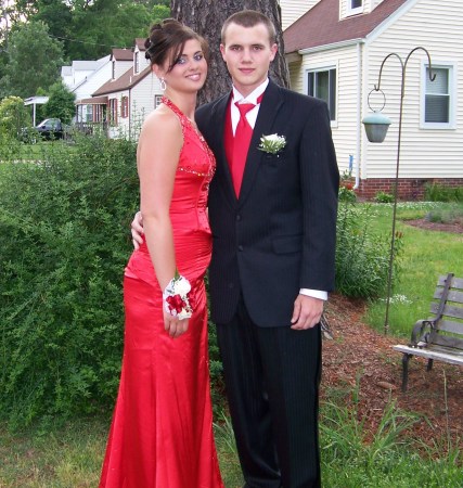 My daughter Vicky and her date