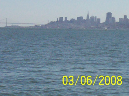 San Francisco from Sausalito, California