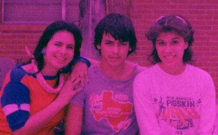 My older sister Azucena, Myself, and Elisa F.