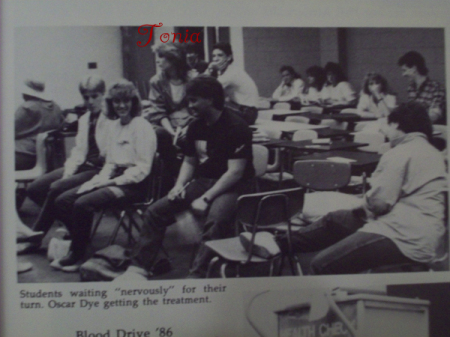 MHS - Red Cross Blood Drive 1986