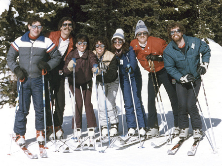 1984 - Me, Yvonne (hats on)- Breckenridge, Co.