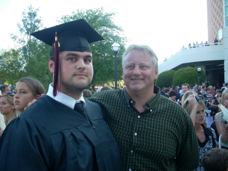 My son Jon and Me Grad 08