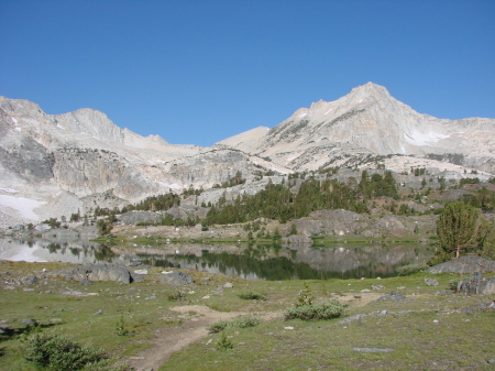 Pond behind Saddleback