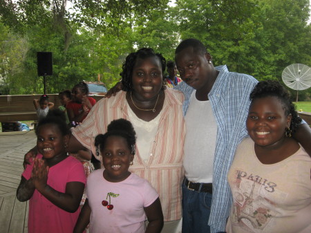 My brother, Terry and his 3 nieces