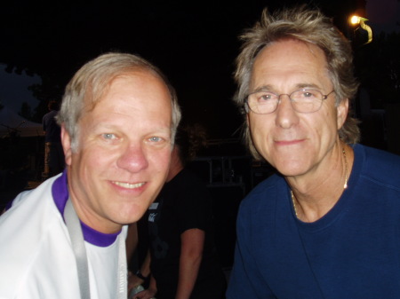 Ron at Gary Puckett 2008 concert in Colorado