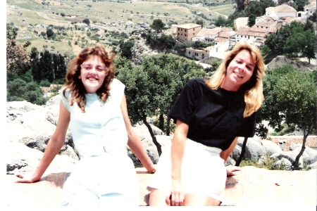 Tracy and Me - Grazalema, Spain-1988