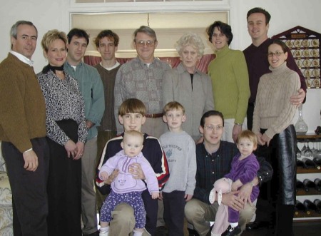 Kevin with Siblings and Parents