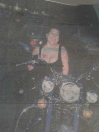 ME ON A HARLEY