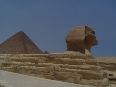The Sphinx in Cairo - Eygypt
