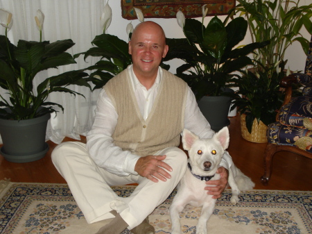 Bryan and Cirrus at Reiki Class