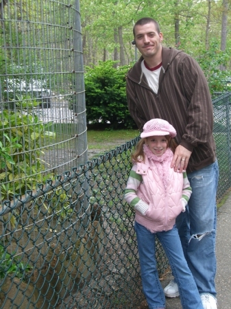 me and gigi at zoo