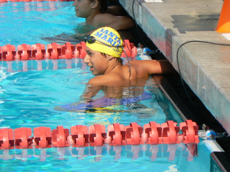 Parker at Junior Olympics