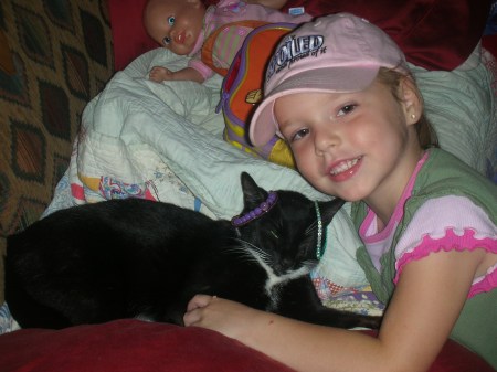 Grace and Baby Cat