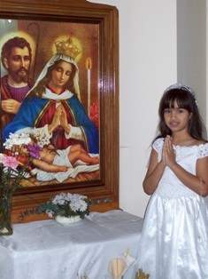 Nia's First Communion