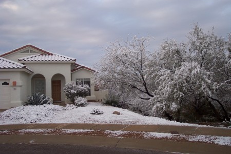 Tucson Snow January 2007