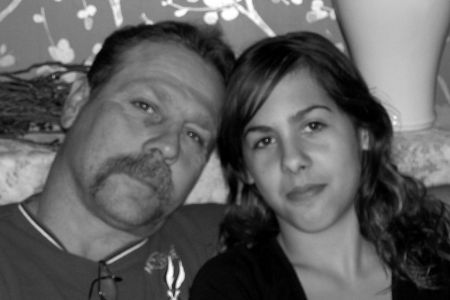 Frank(my husband) and Kayla (youngest daughter