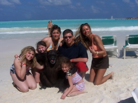 family in cancun