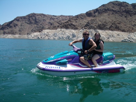 me and my daughter at the lake 2008