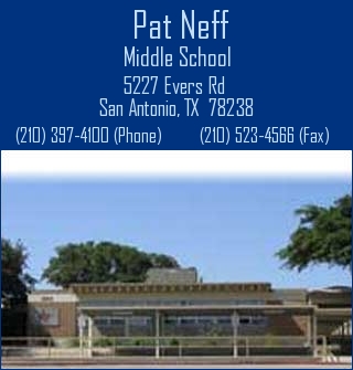 Pat Neff Junior High School Logo Photo Album