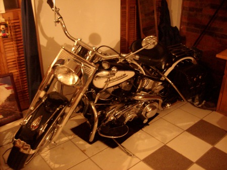 One of my BIG BOY toys 1951 Harley Panhead