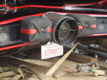 The orig Batmobile at Rockefeller Center, 2008