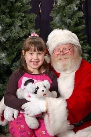 Meg & Santa