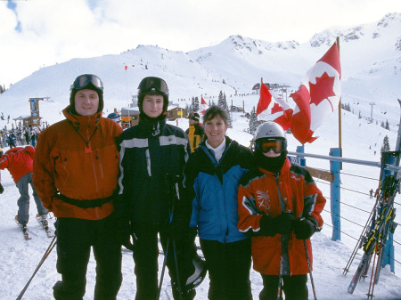 Me, Nick, Yvonne, Alex - Whistler, BC