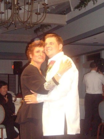 Mother and son wedding dance