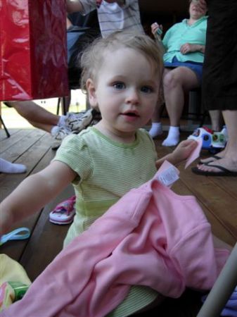 Eva's first birthday May, 2008