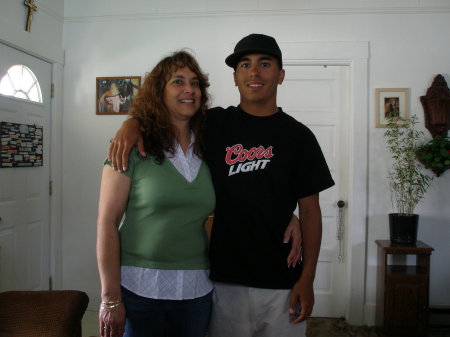 Me and my son Devin 2008
