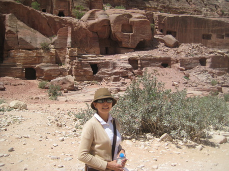 Malu at Petra, Jordan