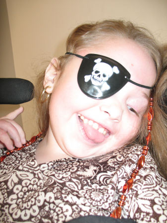 Yes, my daughter is a pirate...