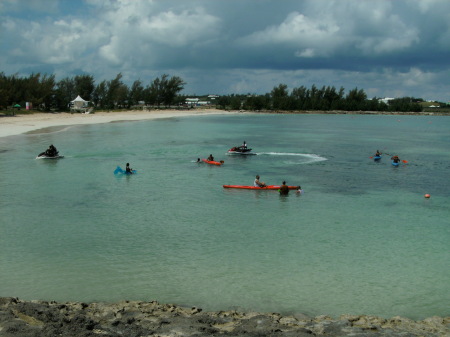 Fun Time at one of Bermuda's Beaches 2008