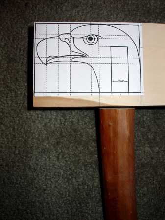 How the eagle head cane began