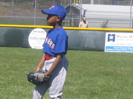Sam Jr. Baseball Game