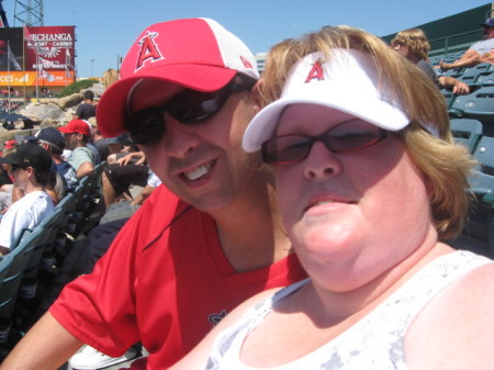 Happy couple at Angel Game