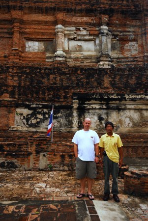 Me & my brother in law Opat in Ayuttaya