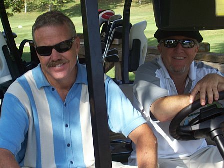 30 yr reunion golf with Scott Afre