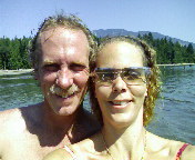 Mahoney and I, 20 Mile Bay West Harrison Lake,