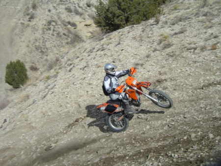 KTM riding