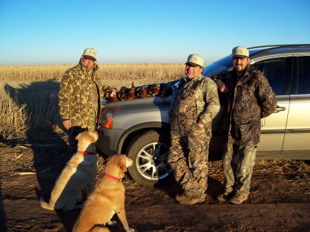 Pheasant Hunting with the boys