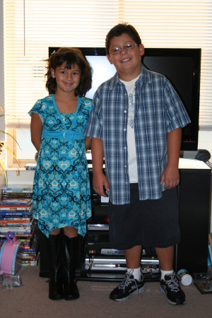 First Day of '08-09 School Year