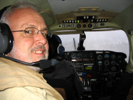 Flying around Mt. McKinley