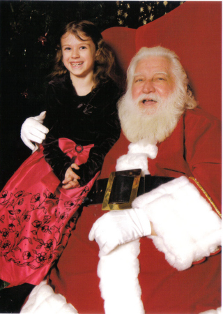 Emma and Santa Clause