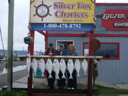 Our catch of Halibut in Homer Alaska!