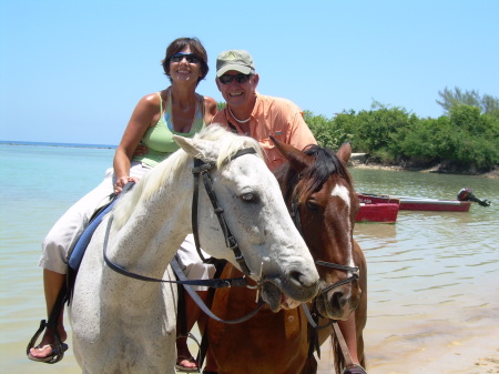 My wife Cynthia, Jamaica, 2008