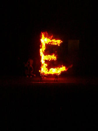 I took my daughter to her 1st Burning of the E