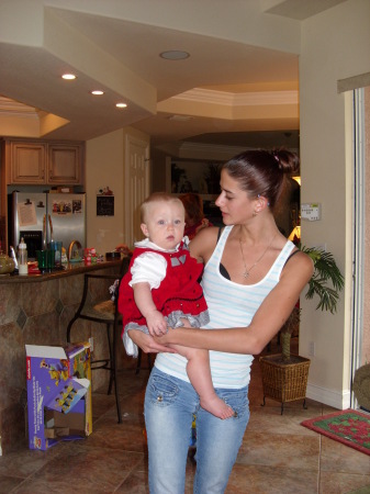 Daughter, Kara (18)with Granddaughter, Addison