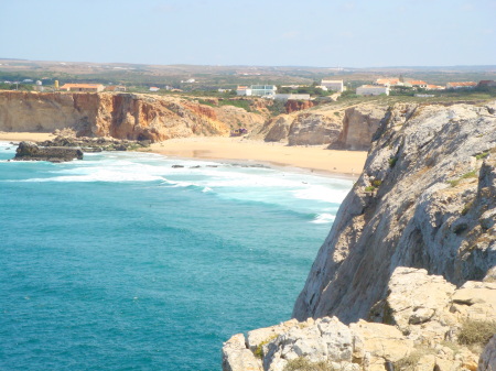 Cliffs in Sagres, Portugal