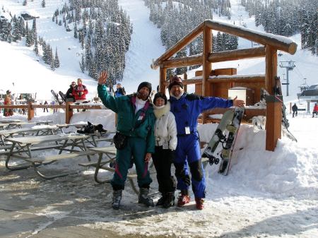 Skiing in Whisler Canada